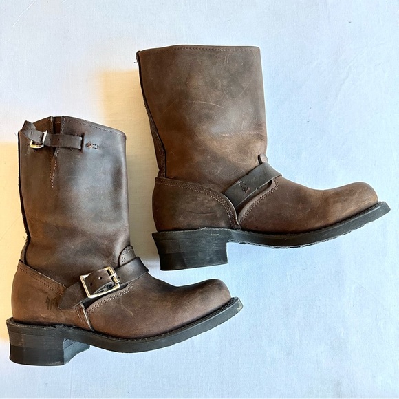 Frye Shoes Authentic Frye Womens Leather Boots Poshmark
